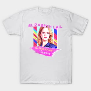 five nights at freddy's movie 2023 Elizabeth Lail as Vanessa graphic design T-Shirt